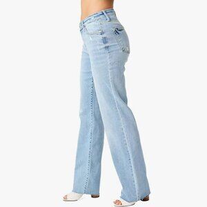 Judy Blue Classic V Front Waistband Straight Jeans